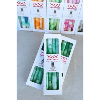 Svíčka Svíčka Date Candle - Green