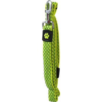 Vodítko pro psa Vodítko Active Dog Mellow M limetka 2,5x120cm