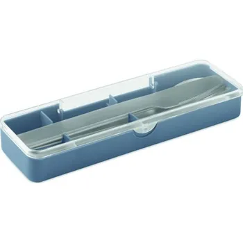 Příbor Sada příborů z nerezové oceli Mesteck - Petrolejová