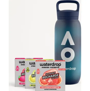 Waterdrop Set Trénink a Regenerace 600 ml / dynamická tmavě modrá