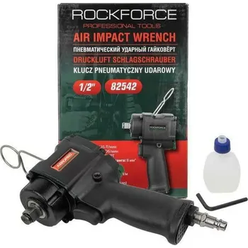 Rock FORCE Rázový pneumatický utahovák 600 Nm 1/2" kompaktní