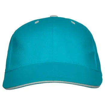 Kšiltovka Dětská čepice Panel, tyrkysová, Velikost D