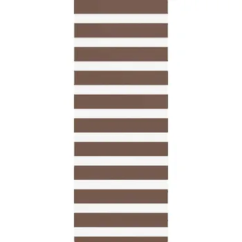 Roleta Zebra roleta hnědá 55x100 cm šířka látky 50,9 cm polyester - 8721158346056