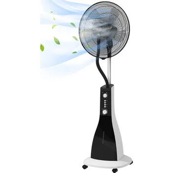 Domácí ventilátor Vodní ventilátor 90W 3 režimy 120 cm | černý