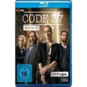 Zahraniční hudba Code 37, 3 Blu-rays. Staffel.1 – Mathieu Depuydt,Alain Dessauvage,Bert Jacobs,Alain Quateau,Lieven Scheerlinck,Koen Sonck,Charles De Weerdt,Rita Bossaer,Nicholas Roelandts,Gerrie van Rompaey,Hola Guapa,Dirk Nielandt,Piet (DE)