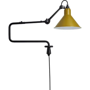 Nástěnné svítidlo DCW éditions Lampe Gras N°303 E14 nástěnné svítidlo Žlutá / Kužel