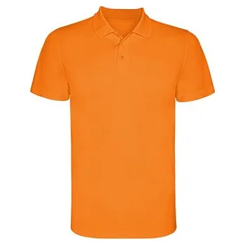 Dámské tričko Dětská sportovní polokošile Monzha, svítivě oranžová, Velikost 16