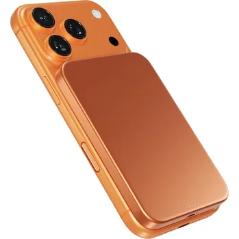 Powerbanka Epico Qi2 5000mAh Alu Mag+ PowerBanka EM51 - oranžová 9915111800001