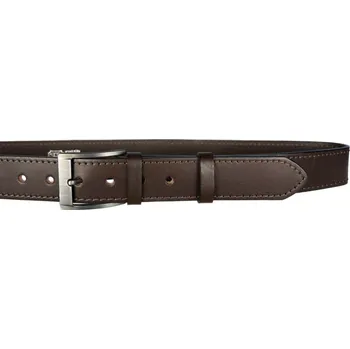 Opasek PENNY BELTS Kožený opasek F7-1-40 tmavě hnědý - 110 cm