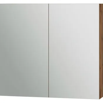 Koupelnový nábytek Lavedo Lotta Wotan Oak 80 - galerka (zrcadlová skříňka), smontovaná, závěsná | Lavedo by Aplomo, LOTTA-80-10955