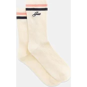 Dámské ponožky Dámské Ponožky GUESS COLLEGE SOCKS V5RZ04Z3LH0-F0ZN – Bílá