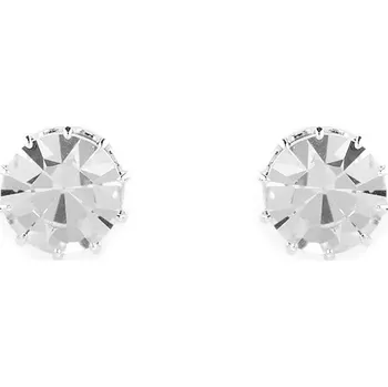 Náramek Náušnice jablonecká bižuterie s broušeným kamínkem, malé, 7 (Ø8 mm) crystal