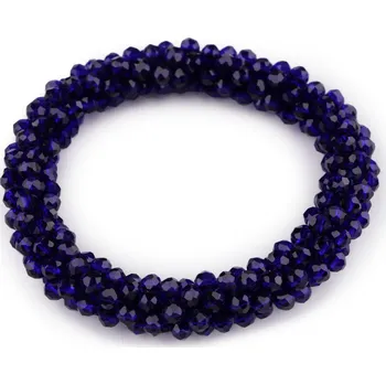 Náramek Náramek / gumička z broušených korálků