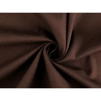 Bavlněná látka Half Panama k vyšívání, malování, šití, barva 10(106) (200 g/m²) hnědá