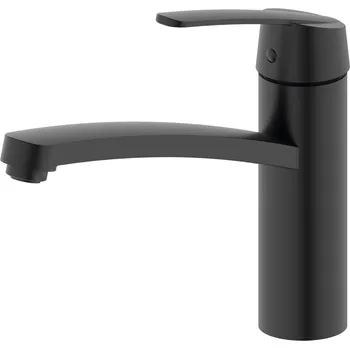 Vodovodní baterie Sapho LISON stojánková dřezová baterie, černá mat - MJ125B