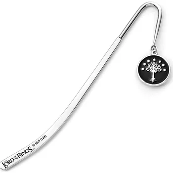 Záložka Kancelářské & Psací Potřeby z Pán prstenů - Záložka White Tree of Gondor - Žádný - stríbrná