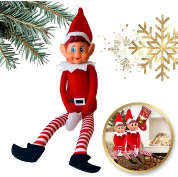 Vánoční dekorace Flamenco Mystique Figurka elfa, trpaslíka, adventní zábava KSN204