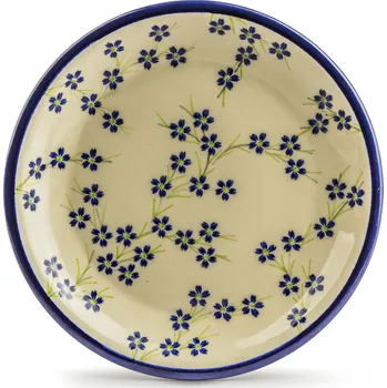 Talíř Bolesławiec mělký jídelní talíř 24 cm - dek. 1244A (druhá jakost)