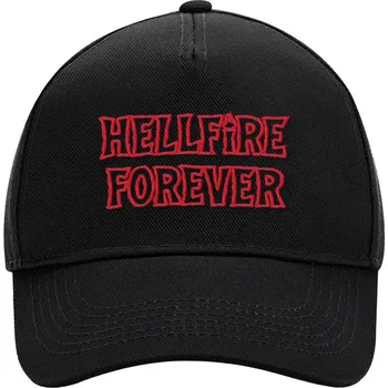 Kšiltovka Kšiltovka z Stranger Things - Season 5 - Hellfire Forever - černá