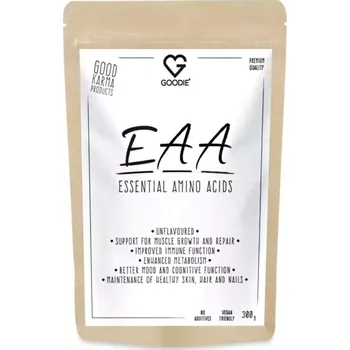 Aminokyselina Goodie EAA - Esenciální aminokyseliny - Natural 300 g - VÝPRODEJ 3/2026