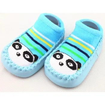 Dívčí obuv Dětské capáčky s obrázky modrá 12-18 měsíců
