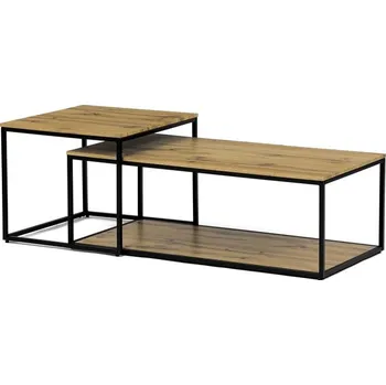 Konferenční stolek Stolek konferenční sada 2ks CT-X7123 OAK