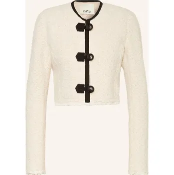 Dámský blejzr Isabel Marant Dámské Sako Gradilia Z Bouclé, režná / černá, 38