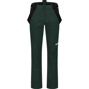 Dámské kalhoty Dámské lyžařské kalhoty NORDBLANC BLUFF NBWP8303 TMAVĚ ZELENÁ 34