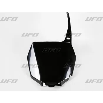 UFO STARTOVACÍ ŠTÍTEK SUZUKI RM 125/250 '01-'17, RMZ 250 '07-'09, 450 '05-'07, BARVA ČERNÁ
