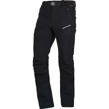 Pánské kalhoty Northfinder Gustave Pánské zateplené softshellové kalhoty NO-5137OR černá L