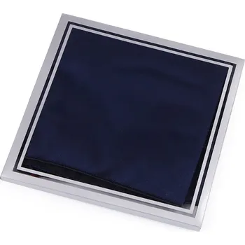 Látkový kapesník Saténový kapesníček do saka v krabičce