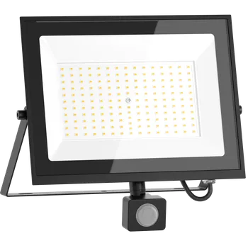 Mexen Luxpro LED reflektor s pohybovým senzorem, 100W, Studená - 6500K, 9000 lm, černý - L235-100-65-70 Naświetlacze LED