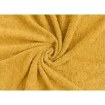 Prostěradlo Froté lux žlutá