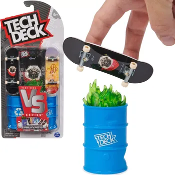 fingerboard Tech Deck Versus Series fingerboard set April s překážkou