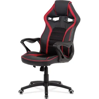 Židle kancelářská červená EDINA