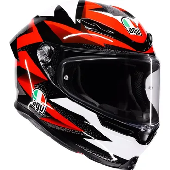 Helma na motorku AGV přilba K-6 S Braven black/red/white - L