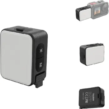 Digitální kamera Rychloupínací mini LED světlo 5,1 x 2,5 x 4 cm Voděodolné magnetické přídavné osvětlení pro DJI Osmo Action GoPro Insta360