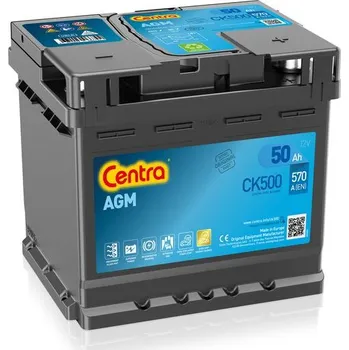 Autobaterie startovací baterie CENTRA CK500