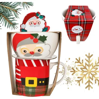 Flamenco Mystique VÁNOČNÍ HRNEK 350 ml - sada s miskou 400 ml KB37WZ2