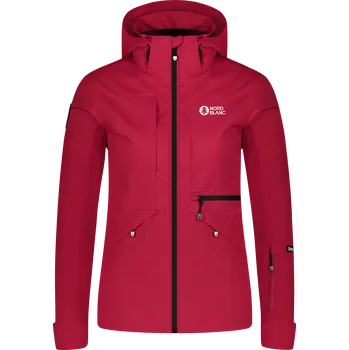 Dámská lyžařská bunda NORDBLANC AVEN NBWJL8126 ČERVENÁ 42