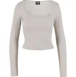 Dámské triko URBAN CLASSICS TB6996 WHITE/SAND 5XL