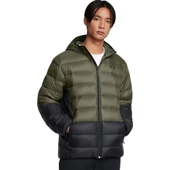 bunda Under Armour Legend Down Hooded - Marine OD Green/Black XXL