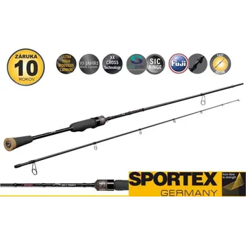 Rybářský prut Prut SPORTEX X-Act Trout SpooN 2-díl