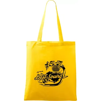 Moto Best Sound - Taška bavlněná - 42 x 38 cm ( Žlutá )