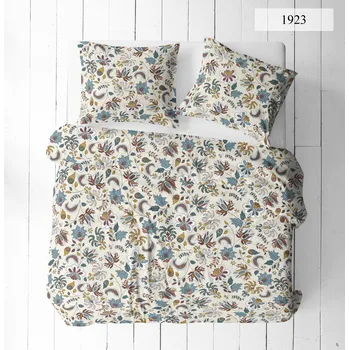 Bavlněná látka Kytičky na bílém, metráž 160 cm