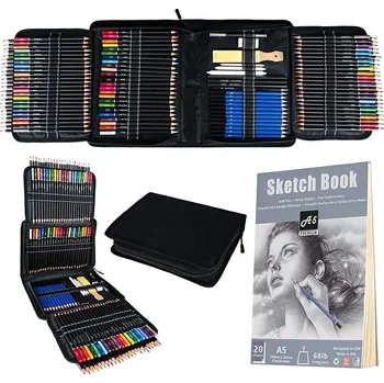 Výtvarná sada K101H SADA NA MALOVÁNÍ A SKICOVÁNÍ 144 KS XXL