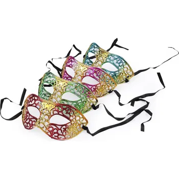 Karnevalová maska Karnevalová maska - škraboška metalická