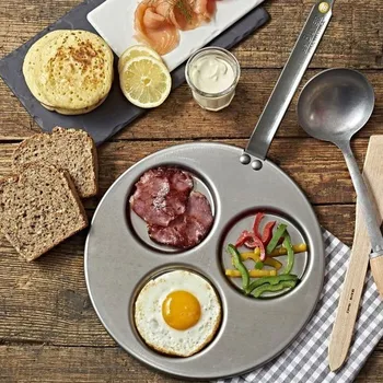 DE BUYER Mineral B Element 26&nbsp;cm grafitová – ocelová pánev na volská oka a lívance