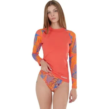 Dámské tričko Dámské plavecké tričko FUNDANGO JOYCE S Oranžová, Modrá