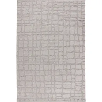 Koberec LOT 301 stříbrný 120 x 170 cm